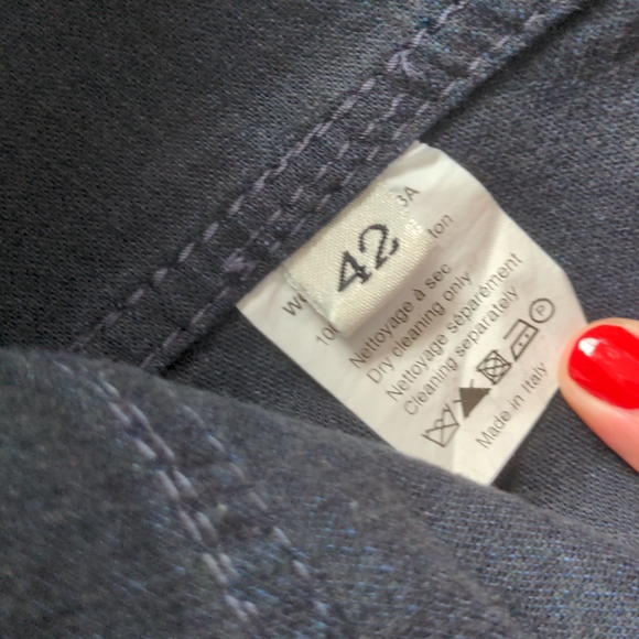 Lanvin/Acne Collab Denim Flare Dress Sz Fr 42 (XL) - Picture 10 of 12